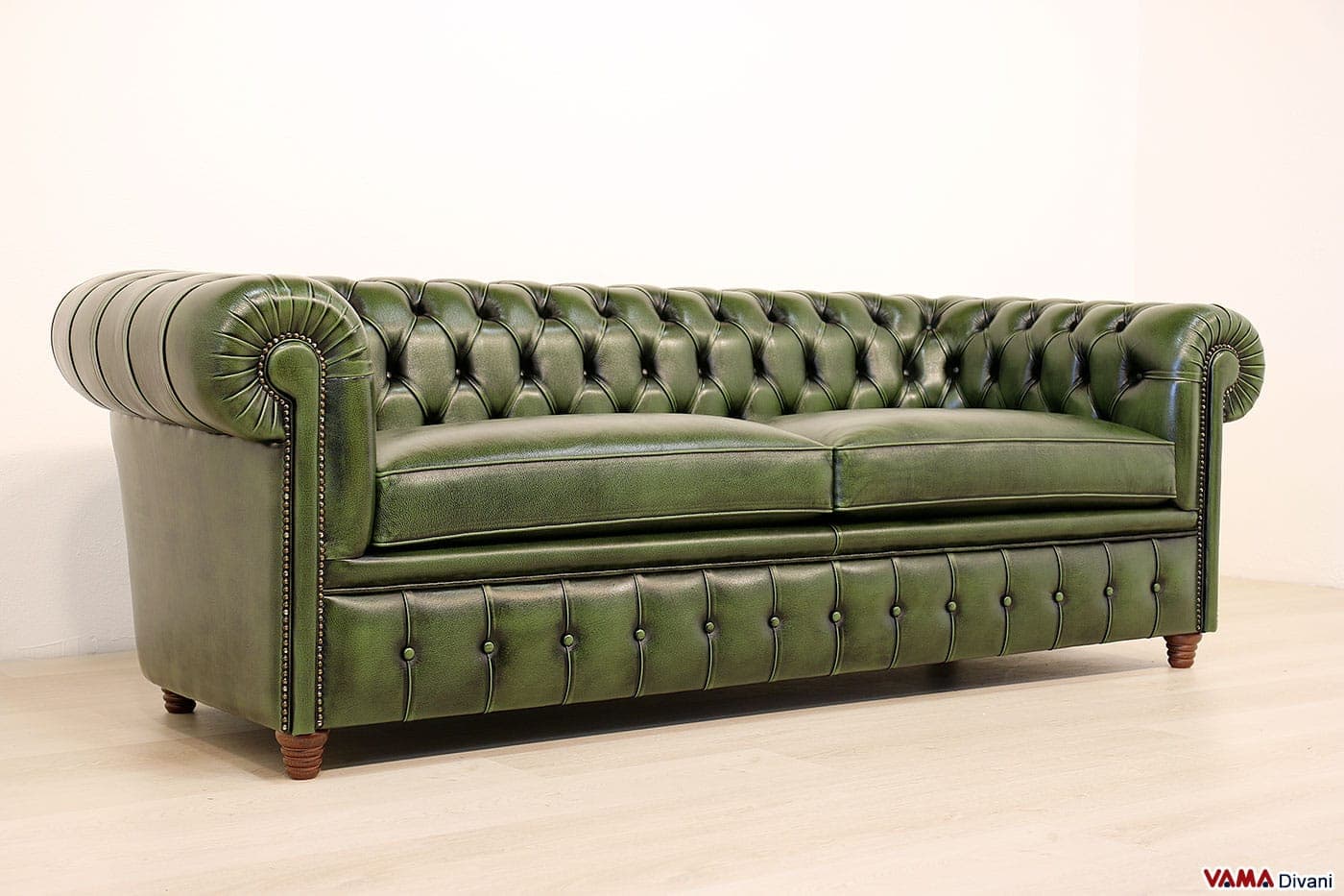Canapé Chesterfield de style britannique