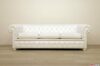 Canapé Chesterfield blanc