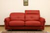 Canapé inclinable en cuir