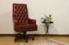 Fauteuil présidentiel en cuir véritable