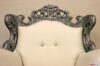 Dossier de fauteuil baroque sur mesure
