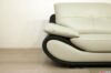 Canapé en cuir avec accoudoir design