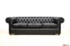 Canapé Chesterfield noir