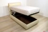 Lit conteneur simple avec double mouvement