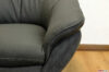 Accoudoir en cuir anthracite