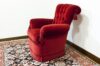 Petit fauteuil classique rembourré