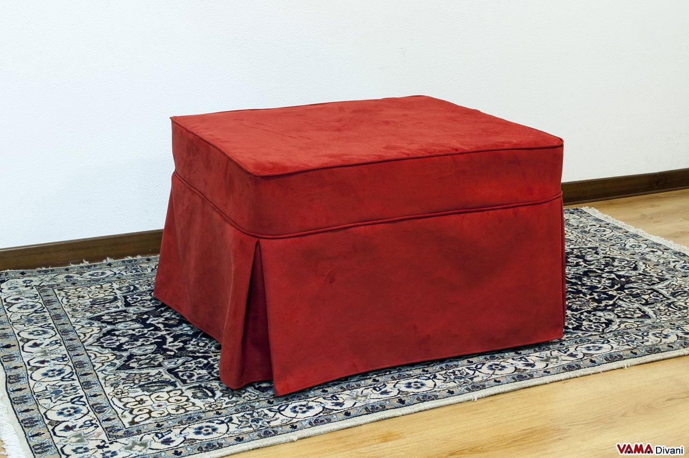 Pouf lit avec housse amovible