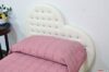 Tête de lit simple en forme de cœur