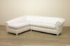 Canapé Chesterfield avec chaise longue