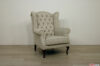 Fauteuil classique avec oreilles et dossier haut