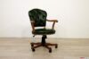 Petite chaise de bureau verte