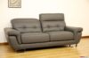 Canapé moderne 3 places gris en offre