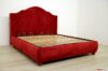 Lit classique rouge cardinal