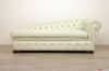 chaise longue en cuir chesterfield