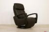 Fauteuil relax moderne en cuir marron