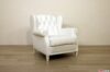Fauteuil bergère blanc