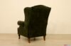Dossier capitonné du fauteuil bergère