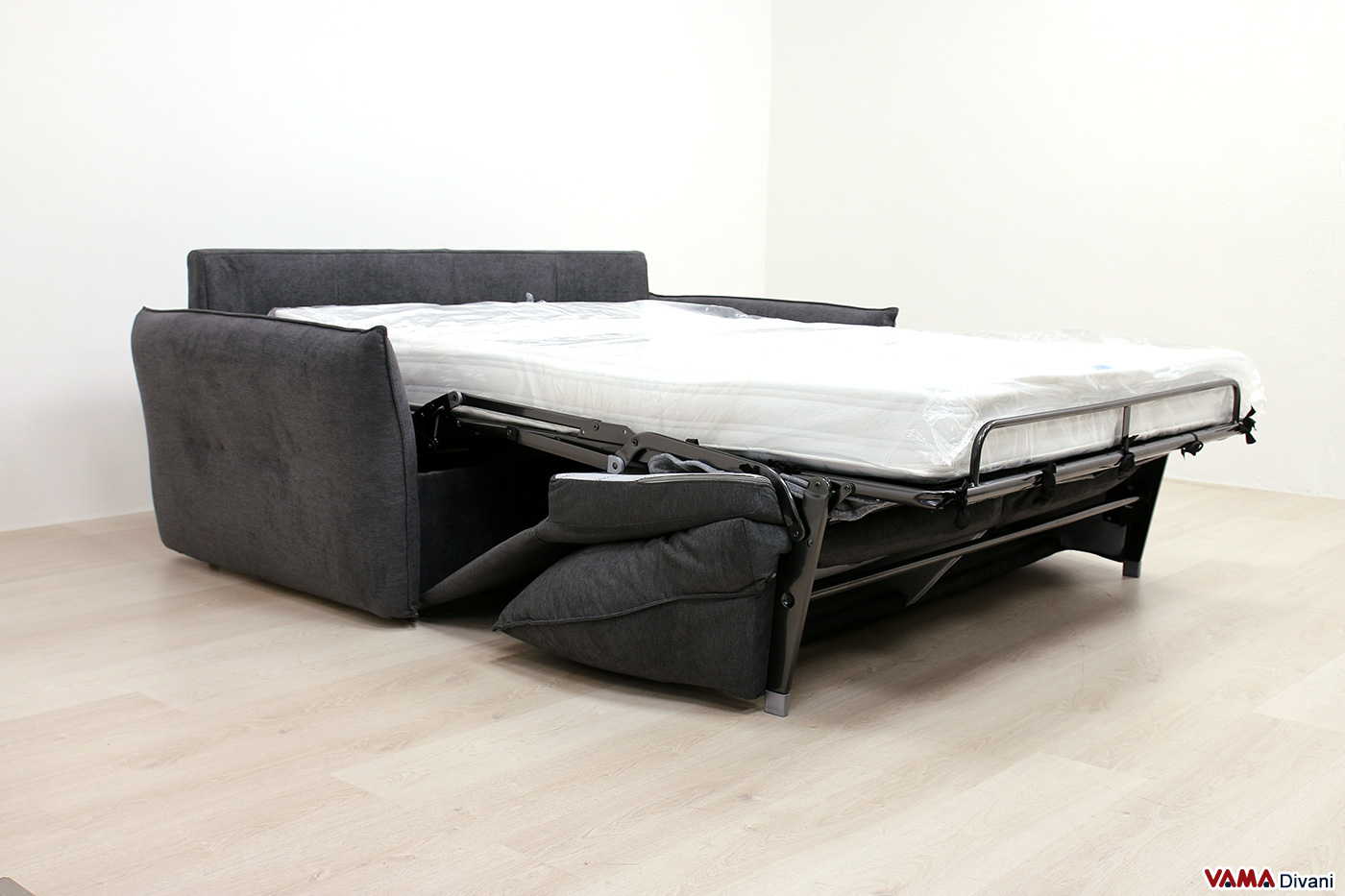 Canapé convertible 3 places avec couchage double