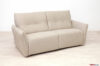 Canapé moderne 3 places avec matelas de 18 cm de haut