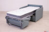 Fauteuil convertible avec lit simple et matelas haut
