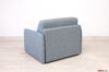 Fauteuil convertible vu de derrière