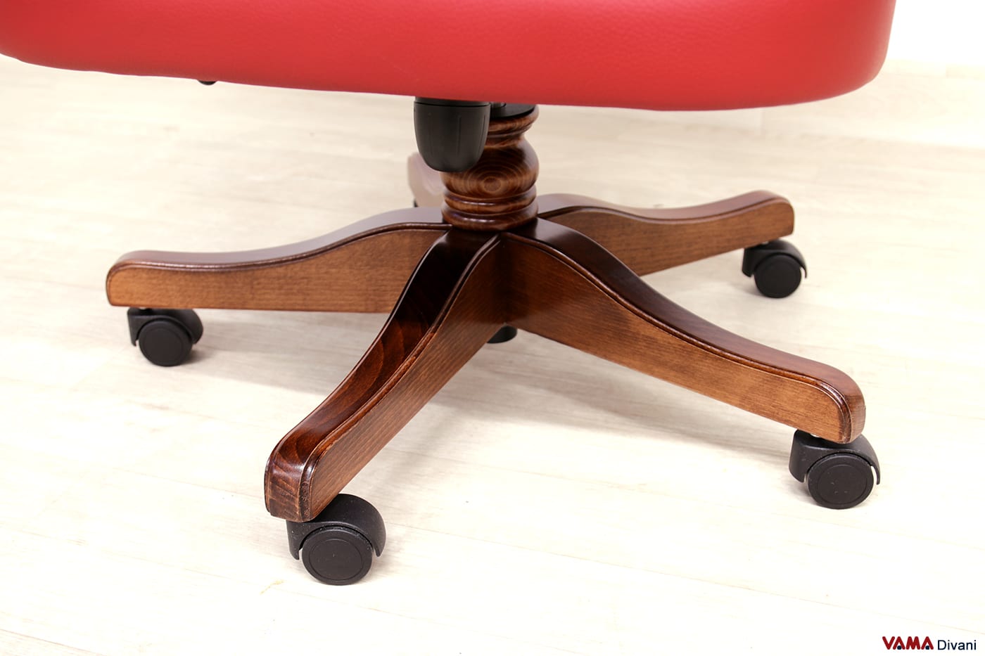 Fauteuil visiteur Cherry à dossier bas