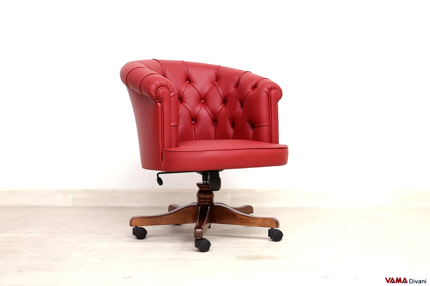 Fauteuil visiteur Cherry à dossier bas