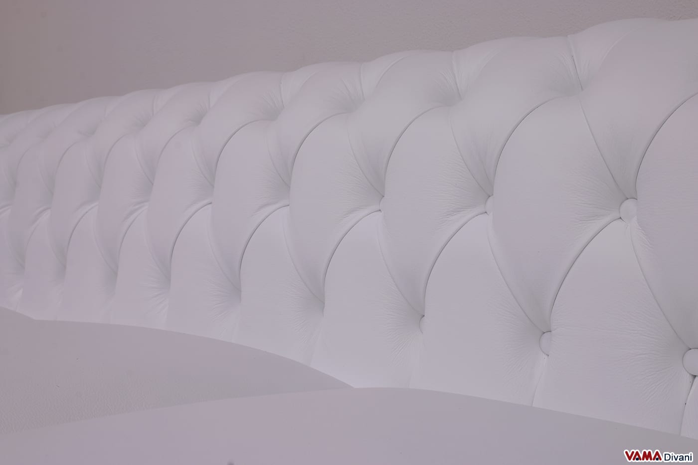 Dossier capitonné du canapé Chesterfield Club